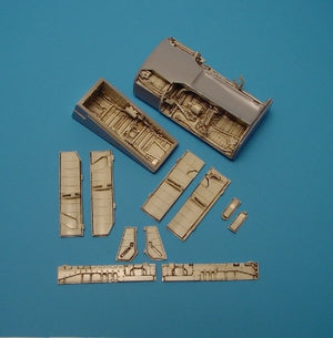 Aires 4202 A-7 Corsair II baie de train d&amp;#39;atterrissage 1/48 HASEGAWA