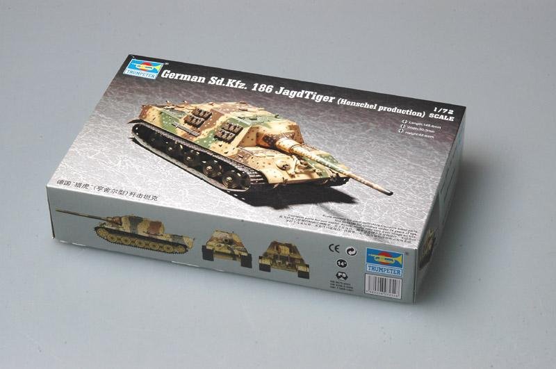 Trumpeter 07254 German Sd.kfz.186 Jagdtiger (Henschel production) 1/72 – immagine 2