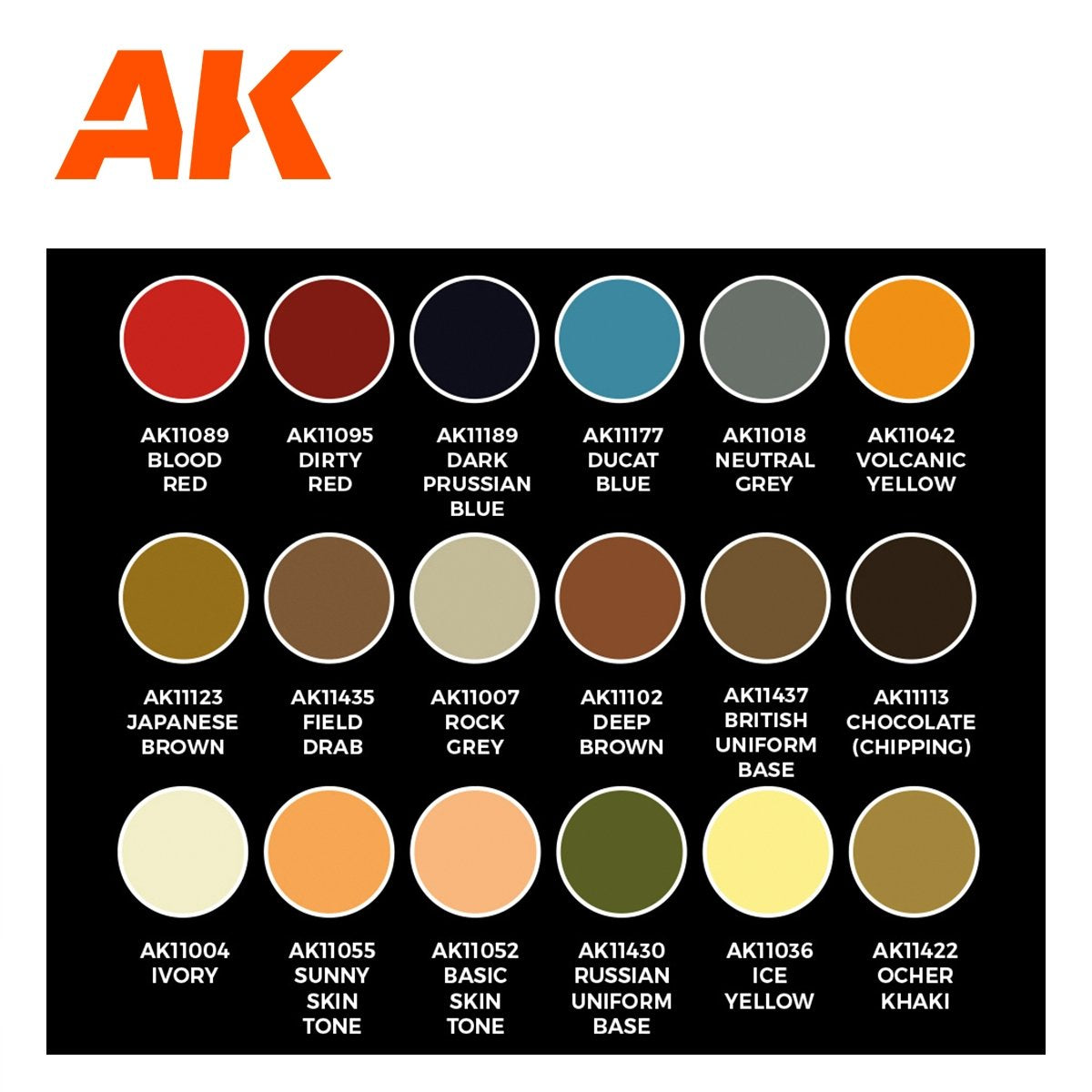 AK Interactive AK11762 SIGNATURE SET – HISTORICAL FIGURES P. XVI-XVIII BY PEPE GALLARDO PAINT SET 18x17 ml – image 3