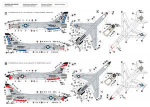 Hobby 2000 72074 F-8E Crusader Marines ( ACADEMY + CARTOGRAF + MASKI ) 1/72 – imagen 2