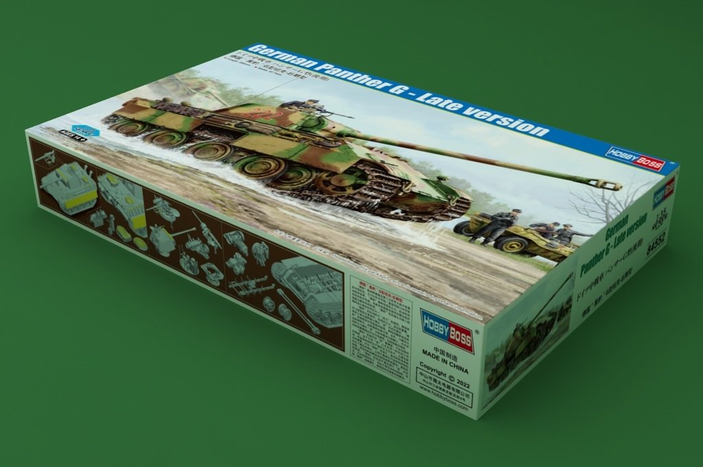 Hobby Boss 84552 German Panther G tank - late type 1/35 – imagen 2