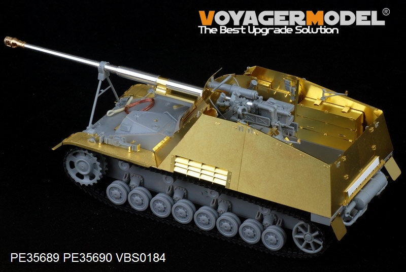 Voyager modèle PE35689 seconde guerre mondiale allemand Sd.Kfz.164 Nashorn pour DRAGON 6387/6165/6166/6314 1/35 – image 28