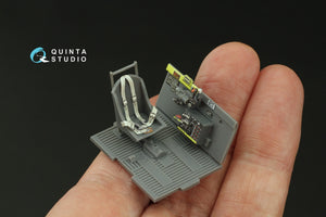Quinta Studio QD48498 P-47С Thunderbolt 3D-Printed &amp;amp; coloured Interior on decal paper (Dora Wings) 1/48 – immagine 8
