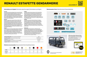 Heller 56742 Starter Kit - Renault Estafette Gendarmerie 1/24 – imagen 2