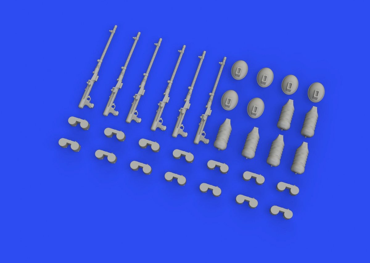 Eduard 648609 Do 17Z bomber guns EDUARD/ICM 1/48 – imagen 3