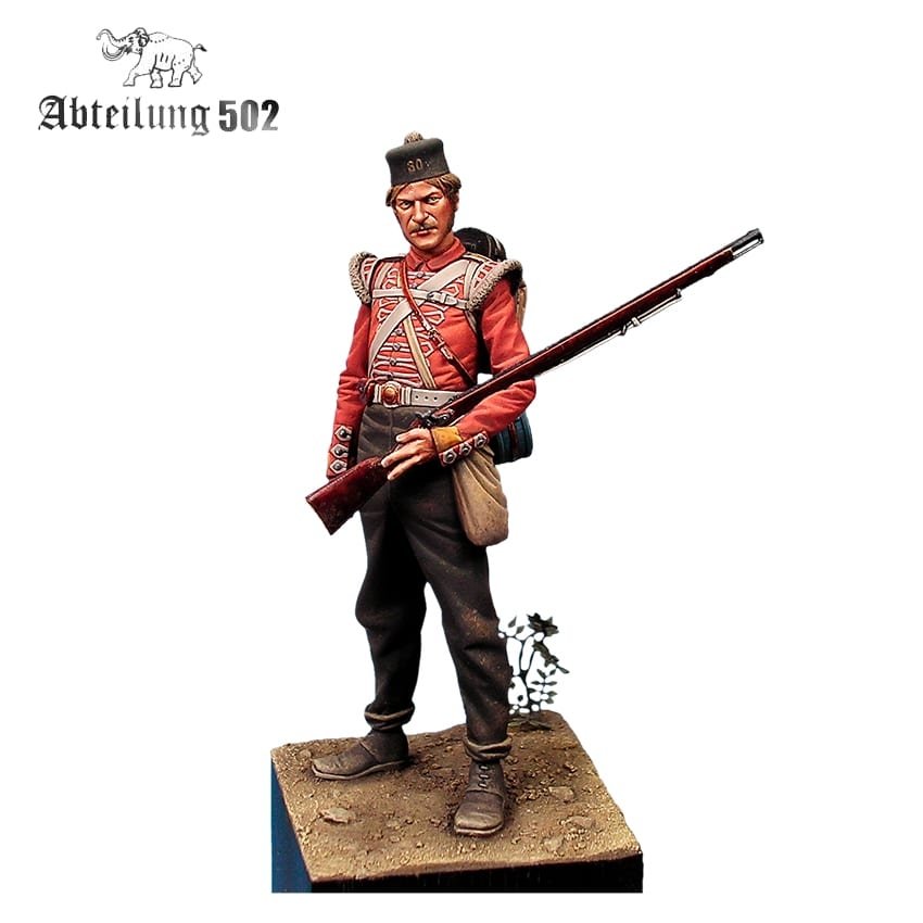 502 Abteilung ABT1018 30TH REGT.OF FOOT CRIMEA 1854. 54MM RESIN. – Bild 2