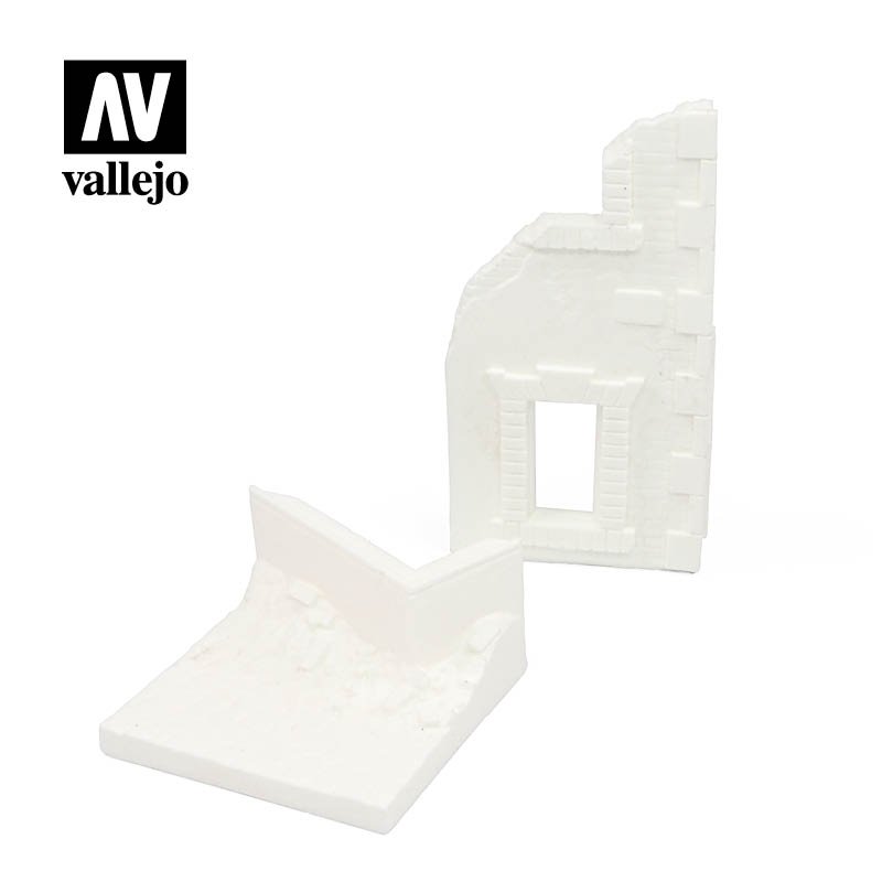 Vallejo SC009 Ruined Street Corner 1/35 – zdjęcie 2