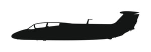 Omask 150350 sticker L-29 Delfín (15cm black)