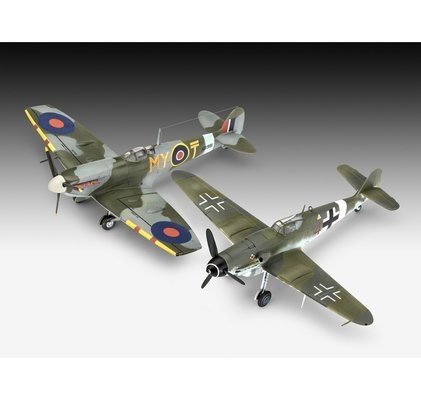 Revell 63710 Combat Set Messerschmitt Bf109G-10 &amp;amp; Spitfire Mk.V 1/72