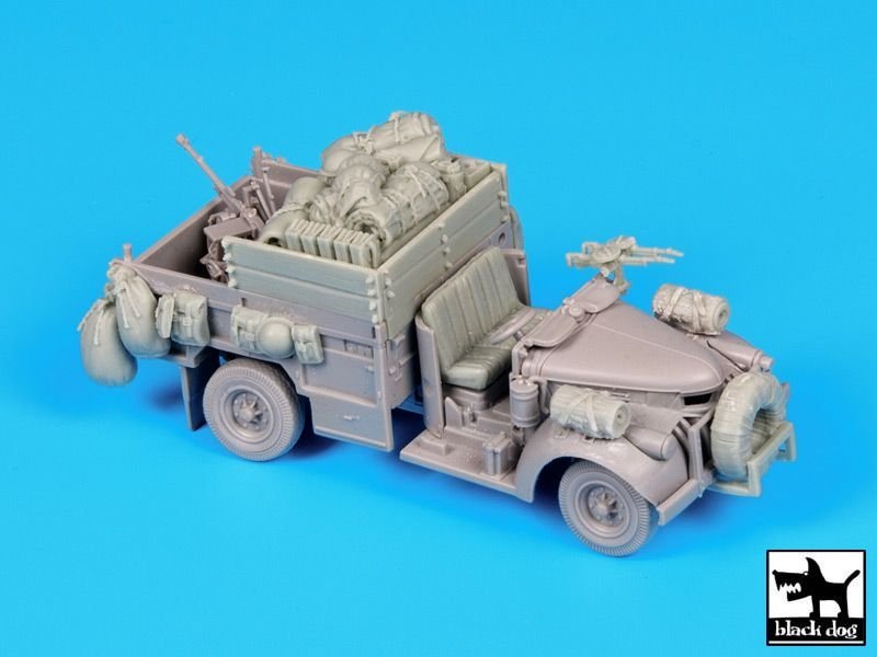 Chevrolet N SAS britannique Black Dog T72064 pour Dragon 1/72