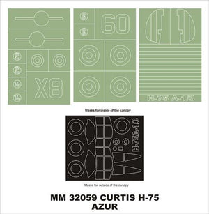 Montex MM32059 Curtiss H-75 AZUR
