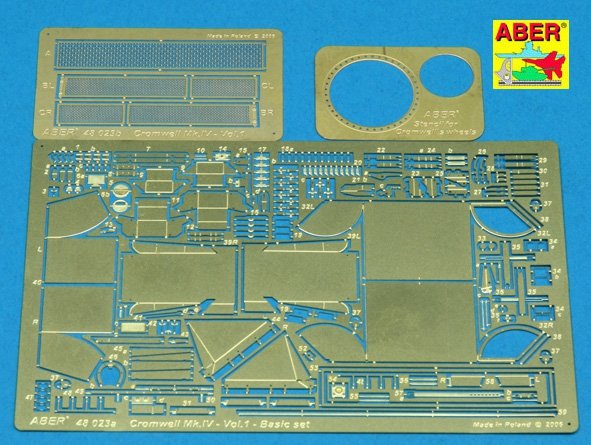Aber 48023 Char croiseur britannique Cromwell Mk.IV - vol.1 - set de base (1/48)