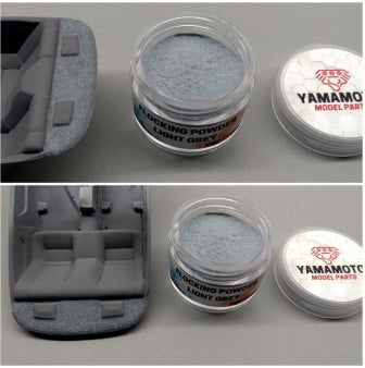 Yamamoto YMPF005 Flocking Powder Light Grey – zdjęcie 2