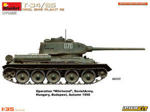 MiniArt 37065 T-34/85 MOD. 1945. PLANT 112. INTERIOR KIT 1/35 – imagen 17
