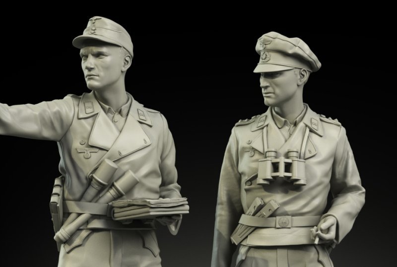 Panzer Art FI35-021 German tanker close combat (1941-45) set 1/35 – imagen 2