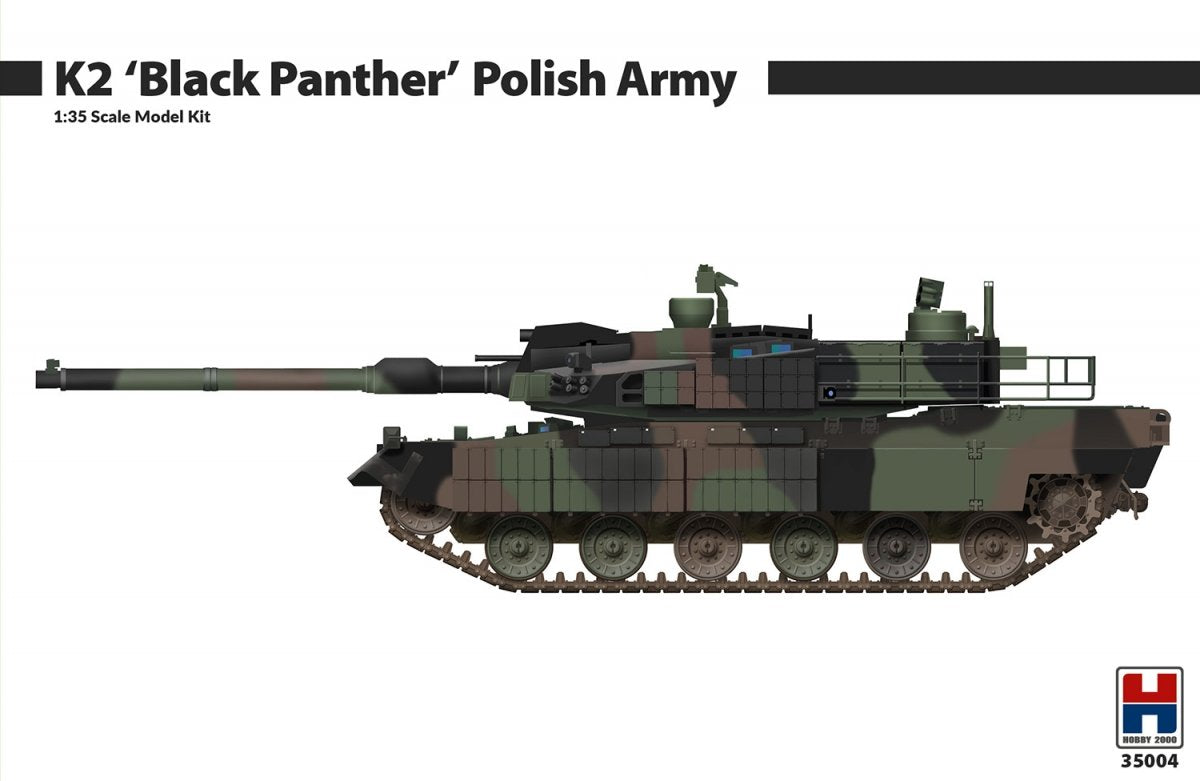 Hobby 2000 35004 K2 "Black Panther" Polish Army (ACADEMY + CARTOGRAF) 1/35