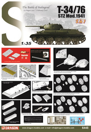 Dragon 6448 T-34/76 STZ Mod.1941 1/35 – zdjęcie 2