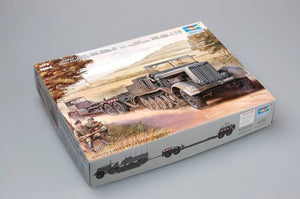 Trumpeter 07275 German Sd.Kfz.9 (18t) Half-Track Sd.Ah.116 Trailer 1/72 – imagen 2