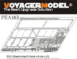 Voyager Model PEA163 WWII German Pz.Kpfw.IV Ausf.H late Production/Ausf.J Turret Armour (For All) 1/35 – Bild 3