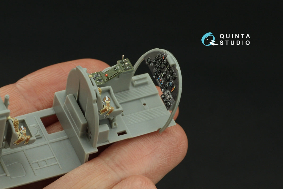 Quinta Studio QD48478 Nakajima B5N2 Kate 3D-Printed coloured Interior on decal paper (Hasegawa) 1/48 – immagine 8