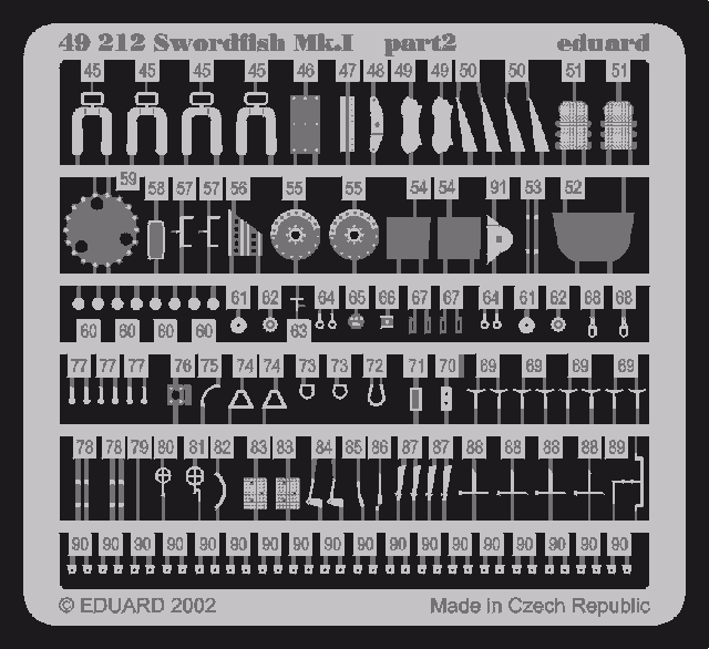 Eduard 49212 Swordfish Mk. et Tamiya au 1/48  – image 3