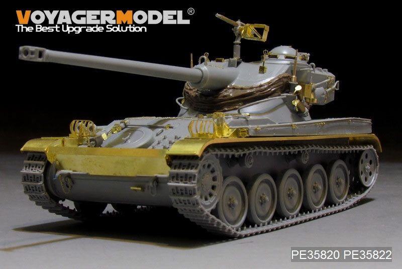 Voyager Model PE35820 Modern French AMX-13/75 light tank basic (smoke discharger, Atenna base Include）For TAKOM 2036 1/35 – immagine 10