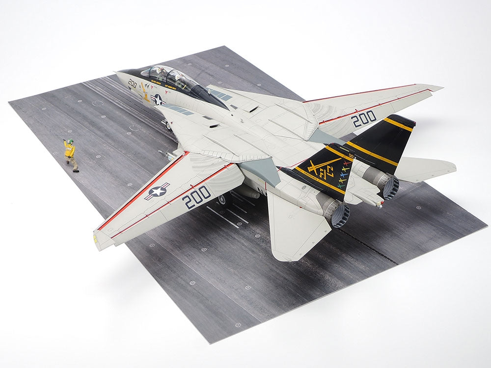 Tamiya 61122 Grumman F-14A Tomcat (Late Model) Carrier Launch Set 1/48 – immagine 5