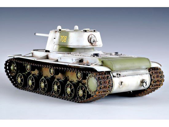 Trumpeter 00359 Russia KV-1 model 1942 Heavy Cast Turret Tank 1/35 – imagen 3