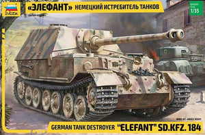 Voyager Model PE351084 WWII German Sd.Kfz.184 Elefant Tank for Zvezda 1/35 – zdjęcie 2