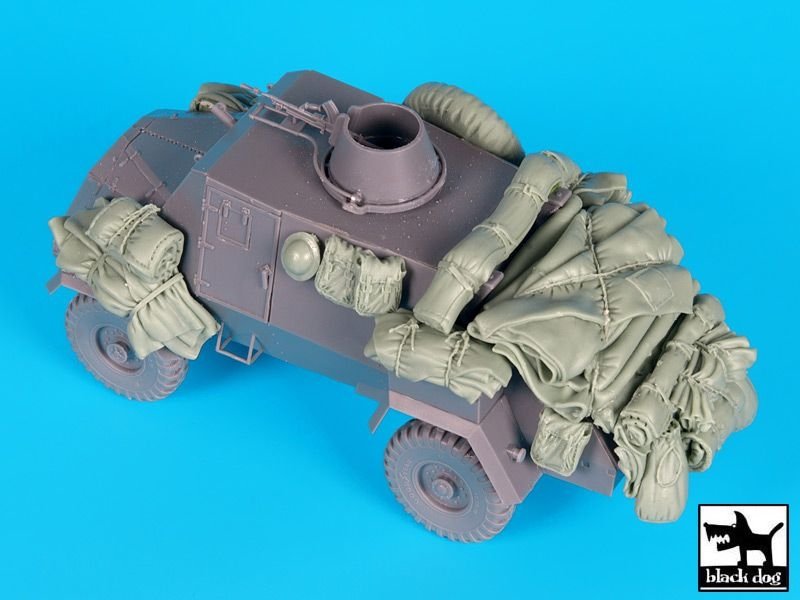 Black Dog T35165 Otter light reconnaissance car accessories set 1/35 – imagen 5