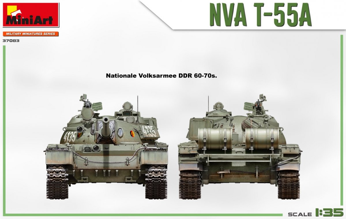 MiniArt 37083 NVA T-55A 1/35 – zdjęcie 6