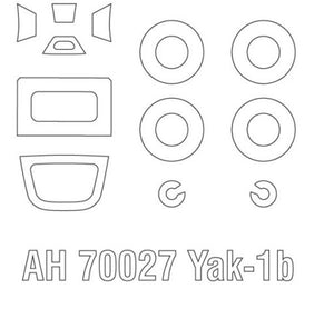 Arma Hobby 70027 Jakowlew Jak-1b Expert Set 1/72 – imagen 14