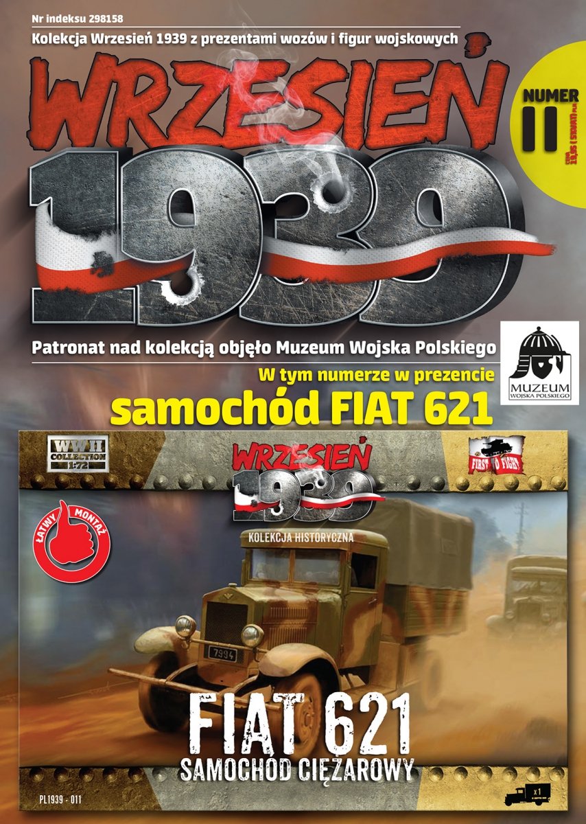First to Fight PL011- Polski Fiat 621 L 1/72