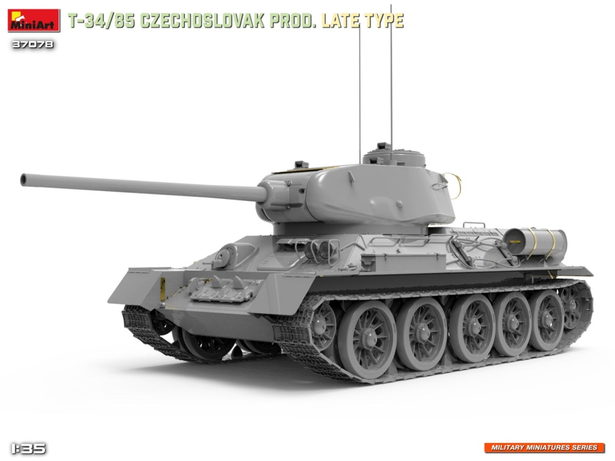 MiniArt 37078 T-34/85 Czechoslovak Prod. Late Type 1/35 – imagen 6