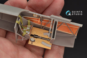 Quinta Studio QD32060 Fokker Dr.1 3D-Printed &amp;amp; coloured Interior on decal paper (for Roden kit) 1/32 – Bild 5