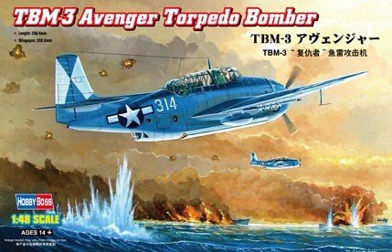 Hobby Boss 80325 TBM-3 Avenger Torpedo Bomber 1/48