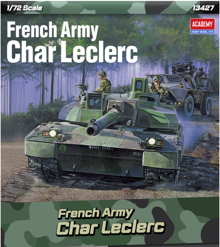 Academy 13427 French Army Char Leclerc 1/72 – immagine 3
