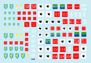 Star Decals 35-968 4e et 27e brigades blindées britanniques 1/35 – image 2