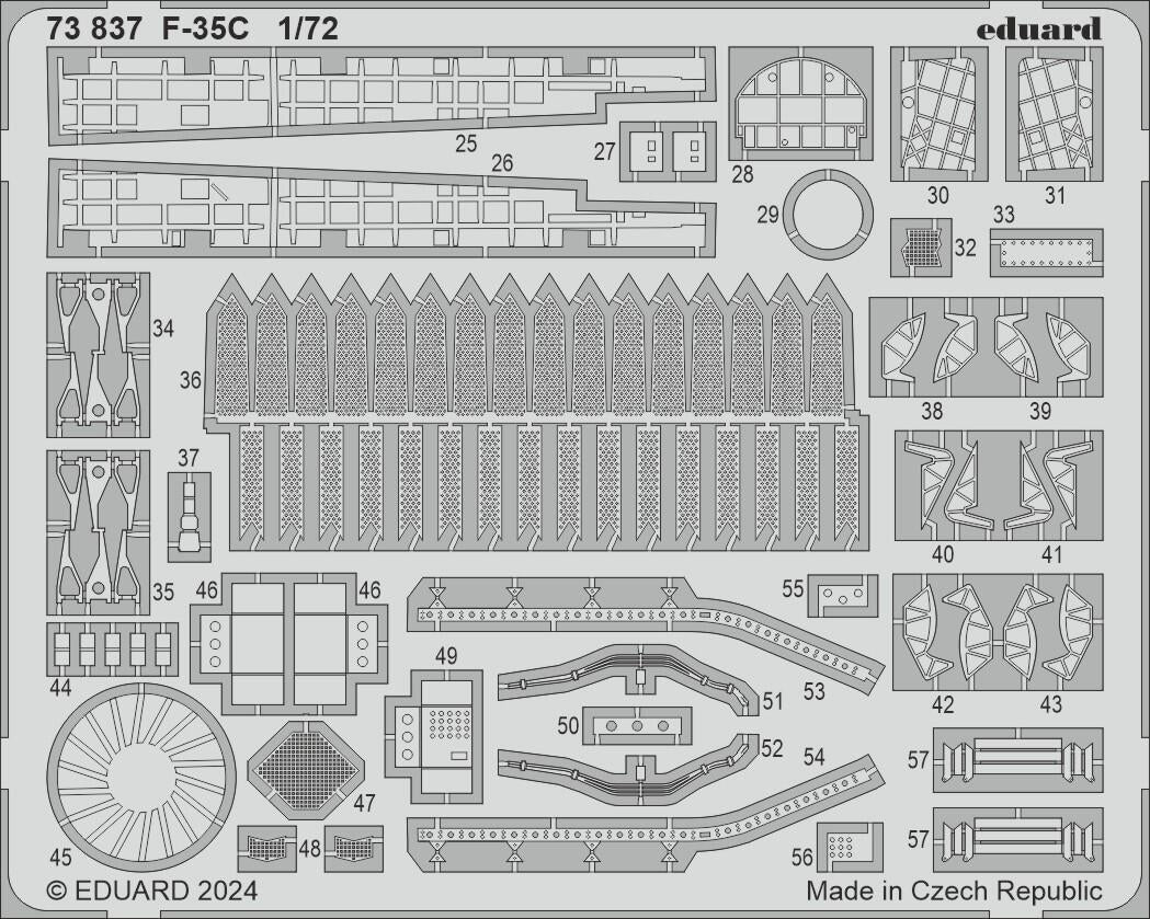 Eduard 73837 F-35C ITALERI 1/72 – image 2