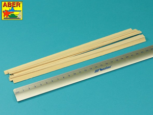 Aber WL1X8 Listwy drewniane z lipy 1x8x245 mm 9 szt – immagine 3