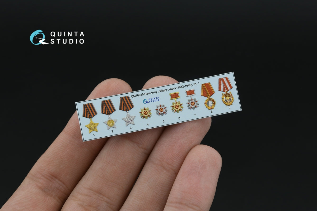 Quinta Studio QM10010 Red Army military orders (1942-1945) pt.1 1/10 – zdjęcie 4