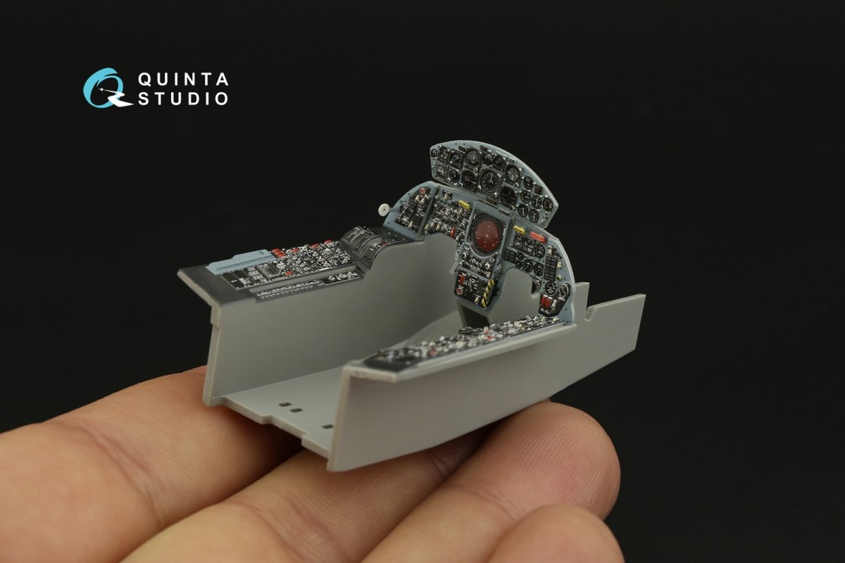 Quinta Studio QD32141 F-104G 3D-Printed &amp;amp; coloured Interior on decal paper (Italeri) 1/32 – imagen 9