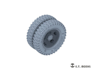 E.T. Model P35-169 WWII German 3t 4x2 Cargo Truck Sagged Wheels 1/35 – immagine 4