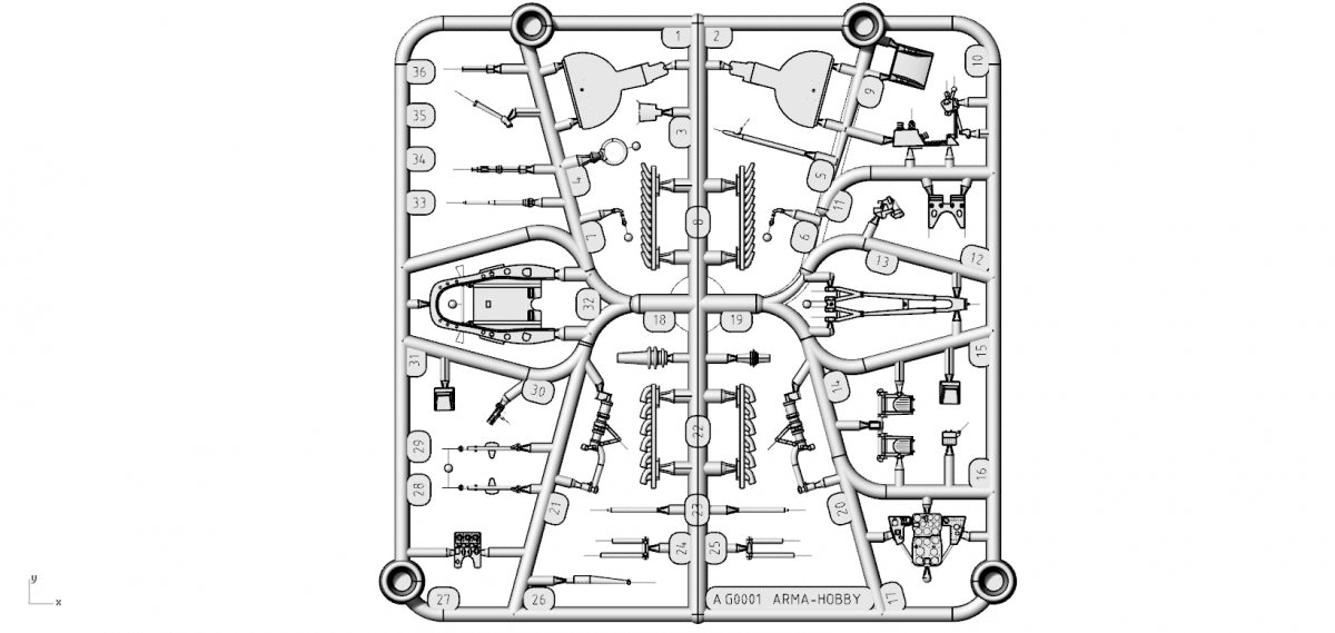 Arma Hobby 40010 P-39Q Airacobra 1/48 – imagen 8