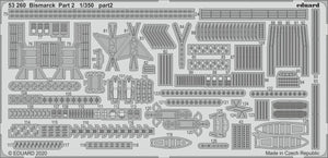 Eduard 53260 Bismarck part 2 1/350 TRUMPETER – zdjęcie 3