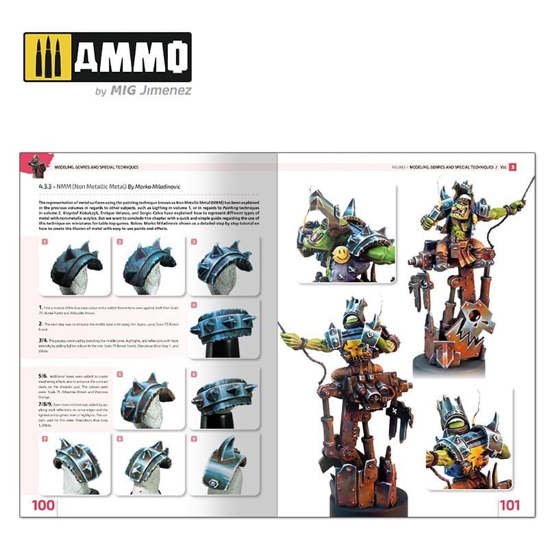 Ammo of Mig 6223 Encyclopedia of Figures Modelling Techniques Vol. 3 English – immagine 9