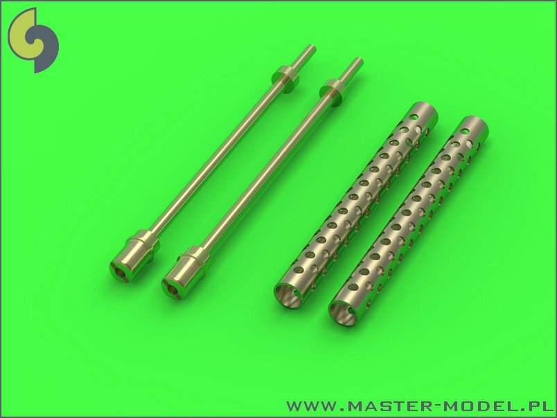 Master GM-35-005 Browning M1919 .30 cal MG barrels - with one-piece (cylindrical) muzzle (2 pcs.)
