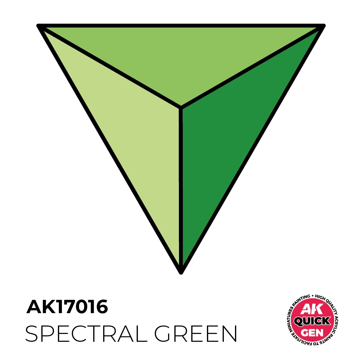 AK Interactive AK17016 SPECTRAL GREEN – QUICK GEN COLOR 18ml