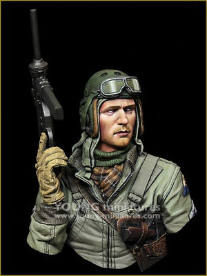 Young Miniatures YM1881 US Tank Crew WWII HELL ON WHEELS 1/10 – immagine 8