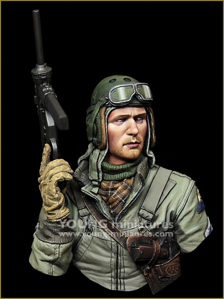 Young Miniatures YM1881 US Tank Crew WWII HELL ON WHEELS 1/10 – immagine 8